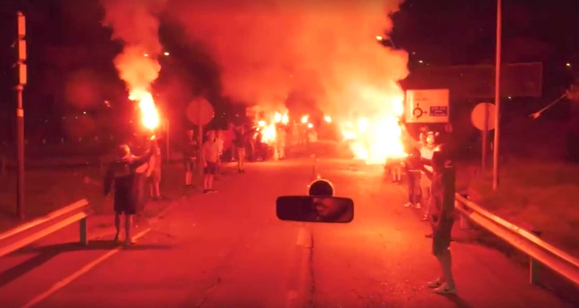 🎥 Así recibió la afición al Sporting a su llegada de Reus Sporting1905