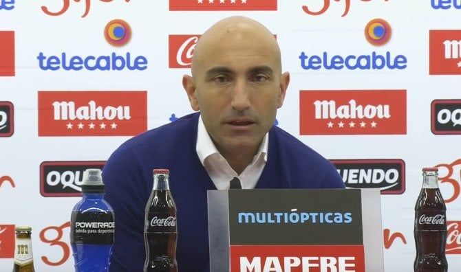 Abelardo:"El Sporting ha hecho muy buen partido" Sporting1905