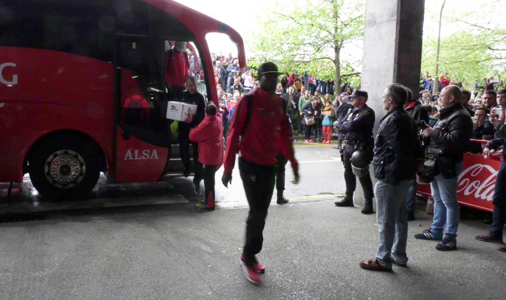 🎥 El Sporting ya está en El Molinón para enfrentarse al Real Madrid Sporting1905