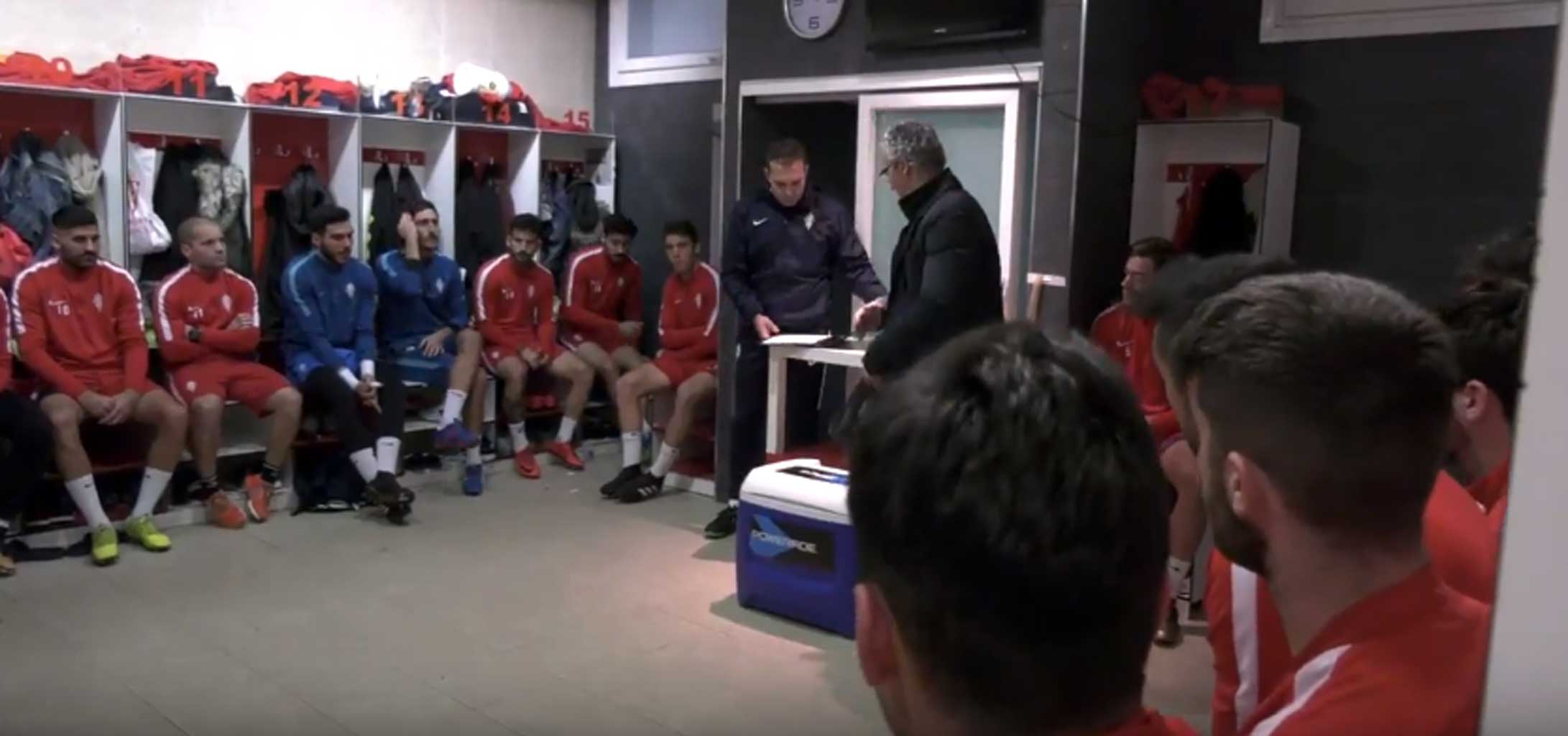 🎥 El primer entrenamiento de Baraja cuenta con la presencia de siete jugadores del filial Sporting1905