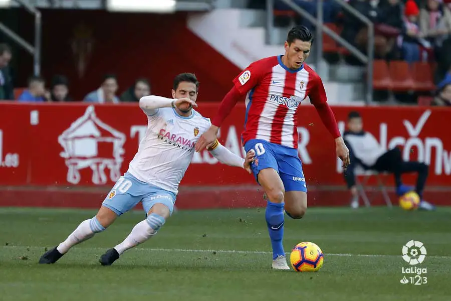 Cristian Salvador y Álex Pérez en el parte médico Sporting1905