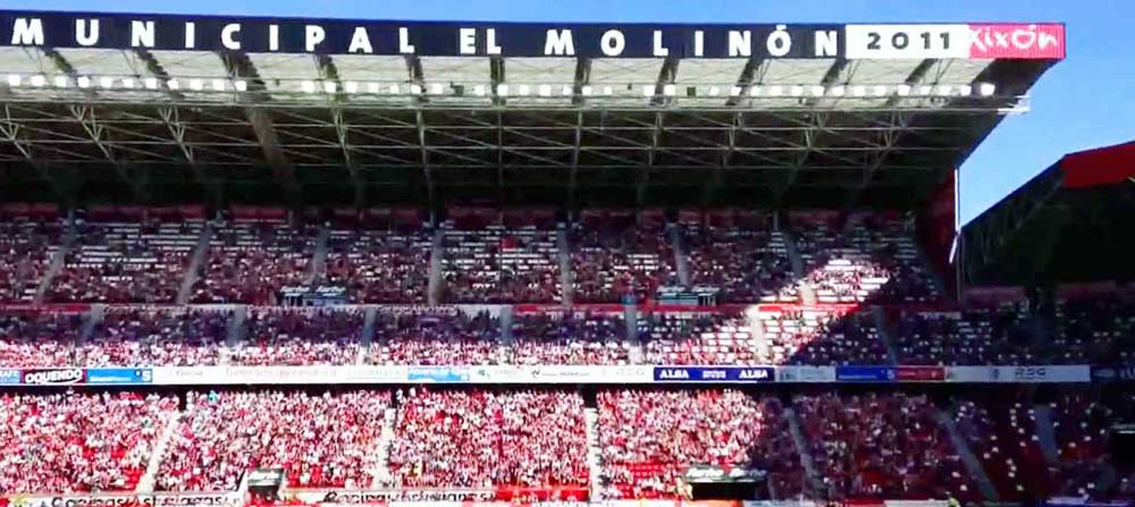 El Molinón entra en escena ante el Lugo Sporting1905