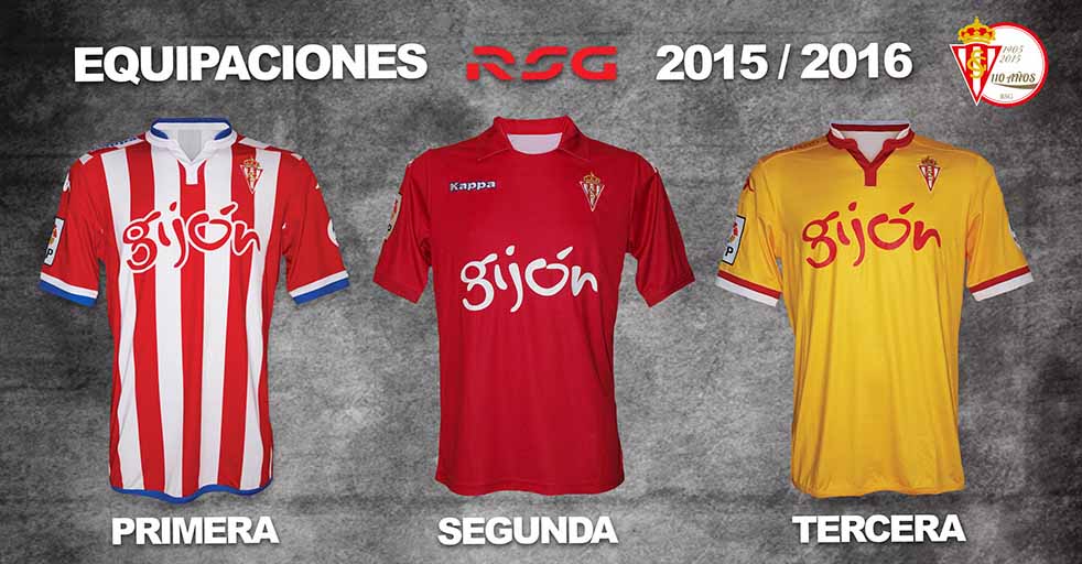 El Sporting ya tiene sus equipaciones para la temporada 2015/16 Sporting1905