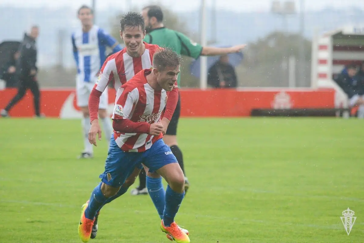 El Sporting B cuenta sus partidos en Mareo por victorias Sporting1905