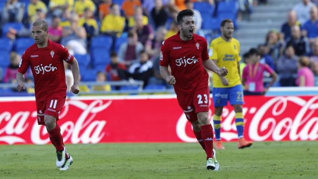 El Sporting consigue un punto en Las Palmas que le da oxígeno pero no es suficiente para salir del descenso Sporting1905