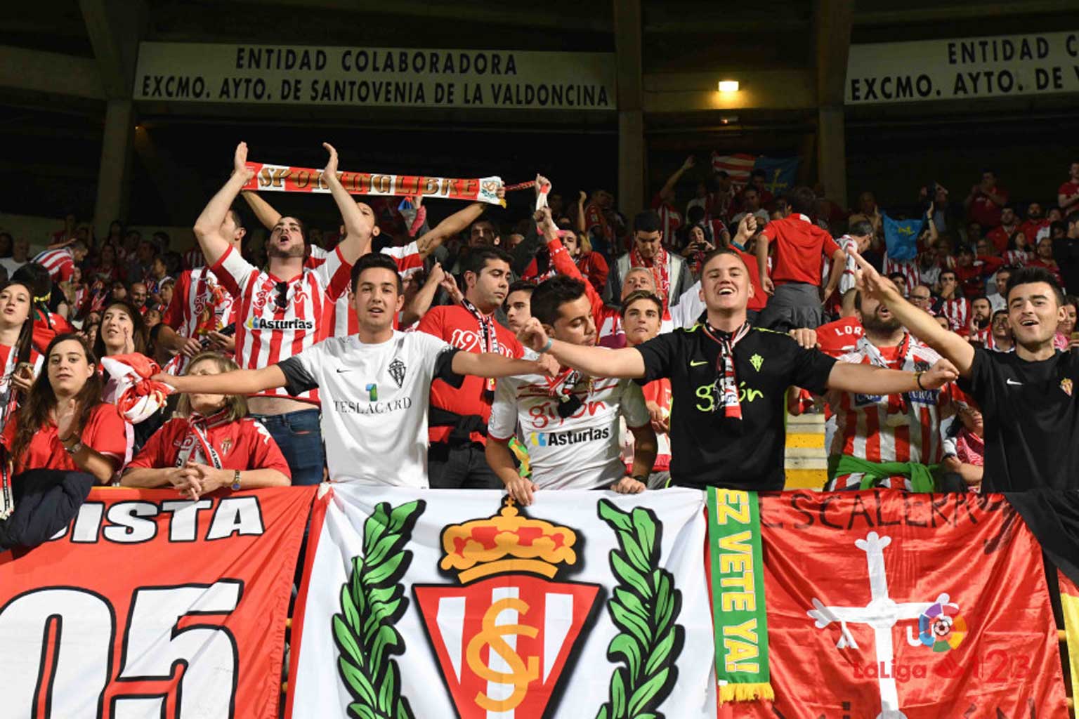 La Federación de Peñas Sportinguistas organiza una fanzone para los aficionados que vayan a Lugo Sporting1905