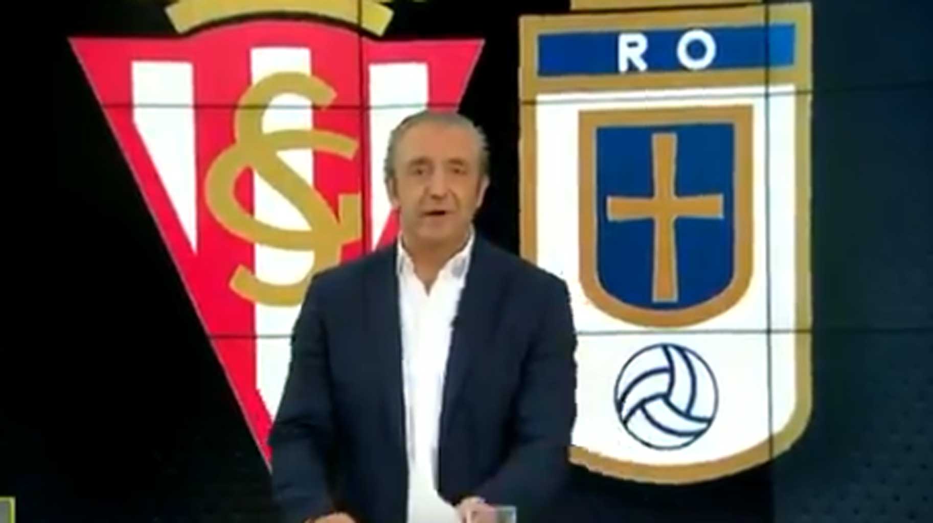 🎥 Pedrerol dedica su editorial al derbi : "Las aficiones del Sporting y del Oviedo nunca han dejado de creer" Sporting1905