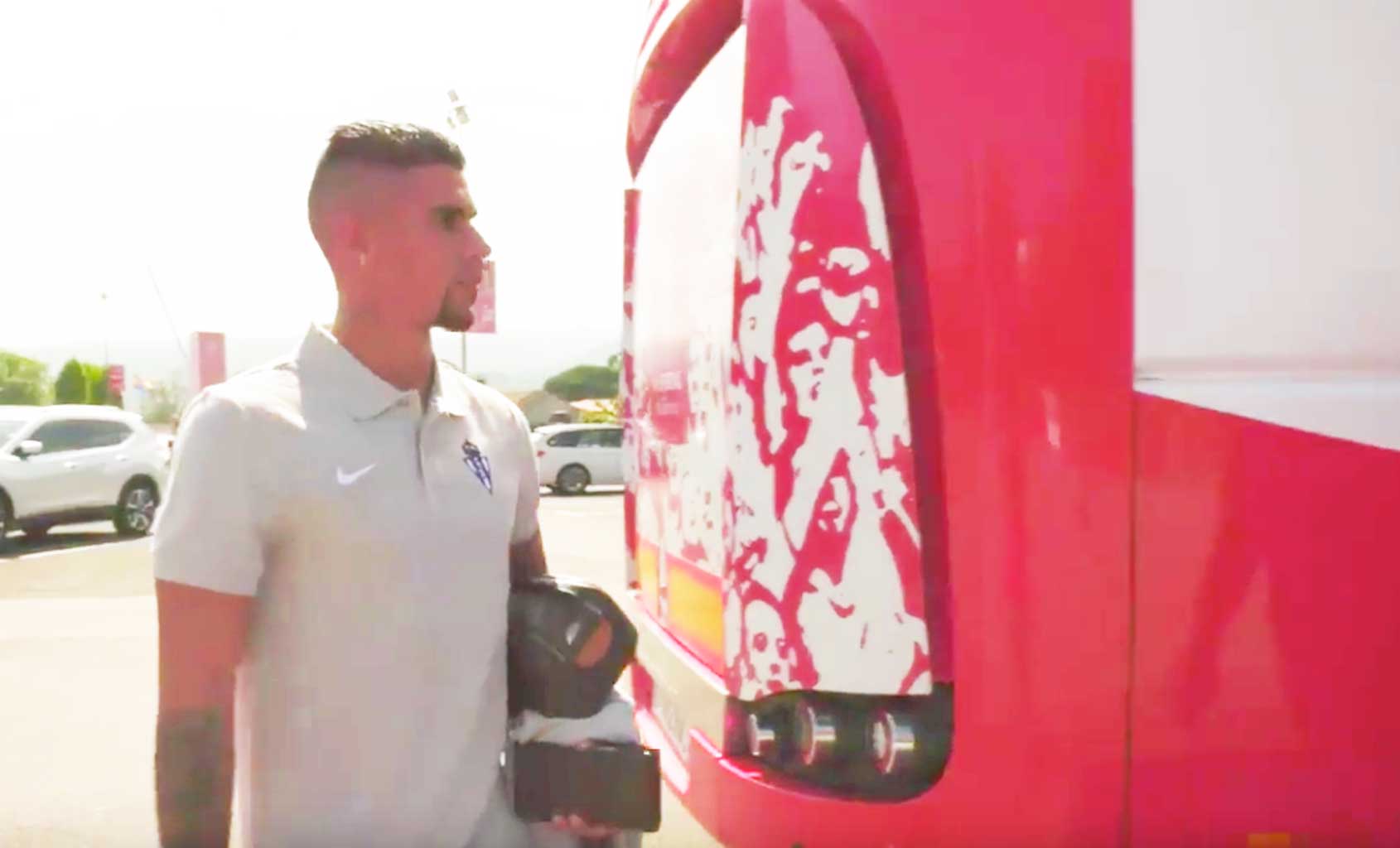 🎥 Quintero viaja con el equipo a Pontevedra Sporting1905