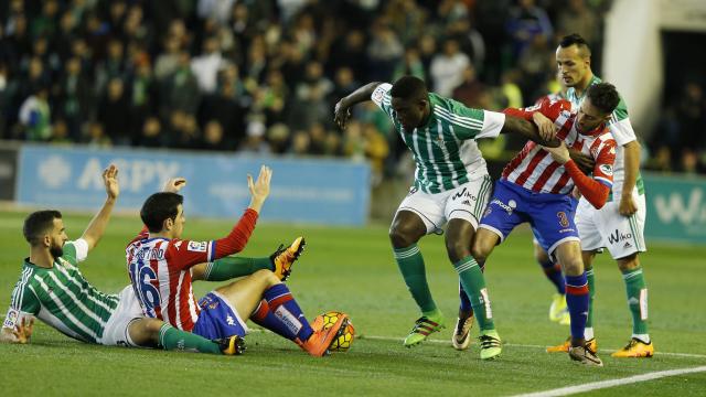 Real Betis y Real Sporting empatan 1-1 Sporting1905