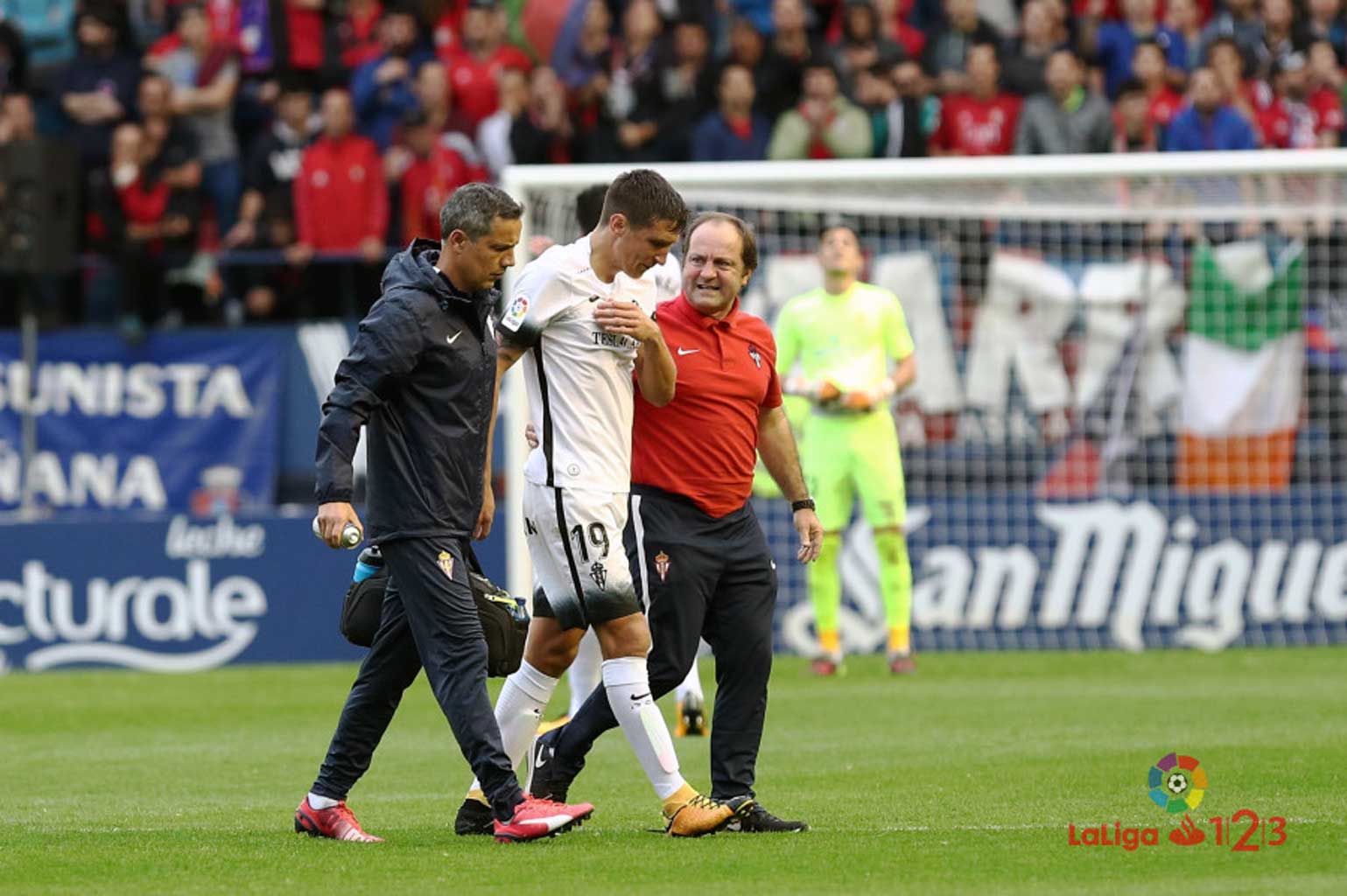 Sin jugadores en el parte médico tras el partido de El Sadar ante Osasuna Sporting1905