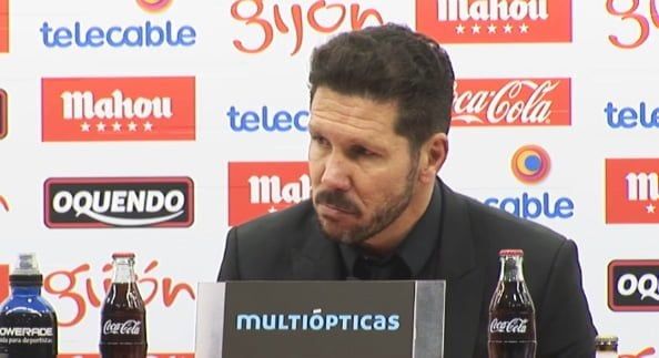 Simeone: "El Molinón también jugó" Sporting1905