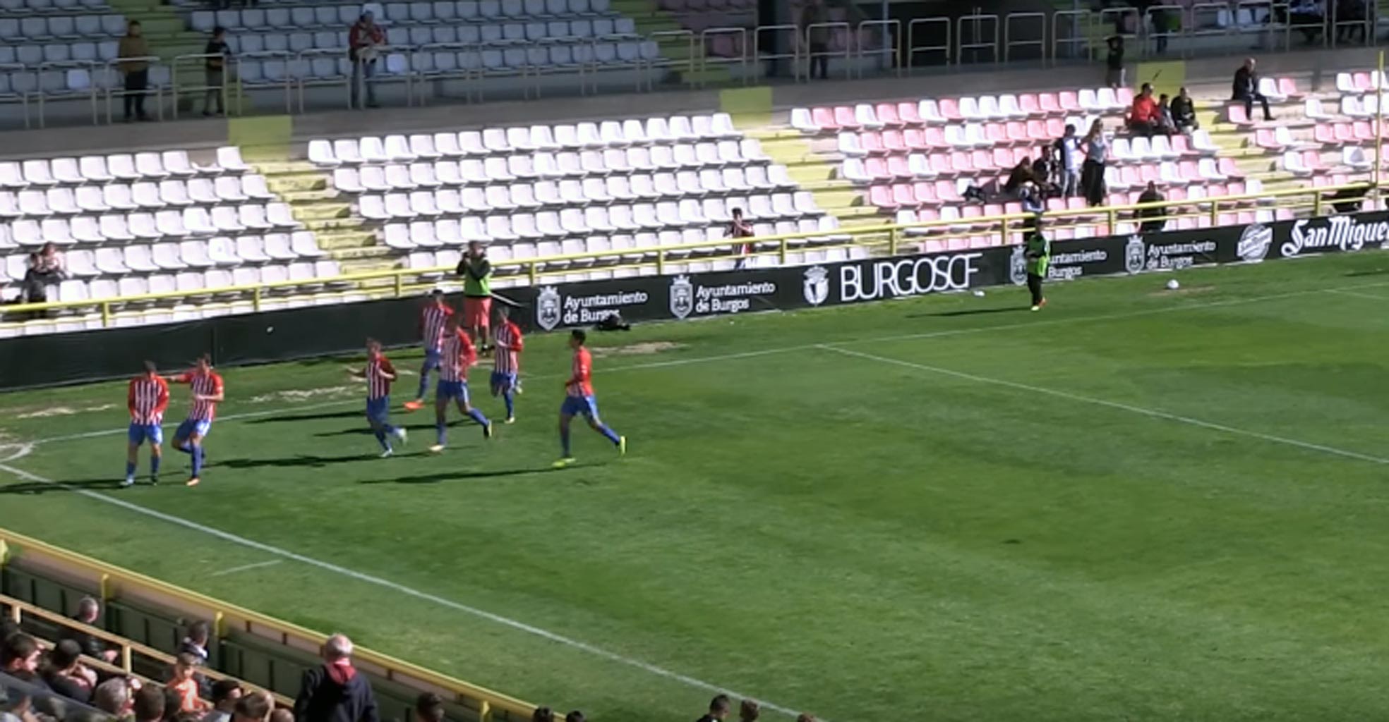 🎥 Un gol de Isma Cerro rescató un punto para el filial en Burgos Sporting1905