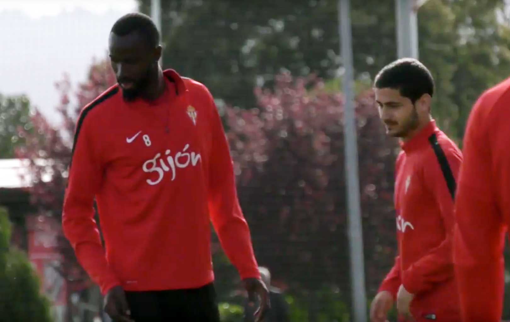 🎥 Douglas, Traore, Čop y Nacho Cases trabajan aparte Sporting1905