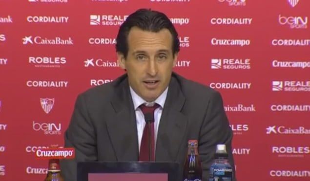 Unai Emery: "La jugada del penalti nos ha abierto el partido" Sporting1905