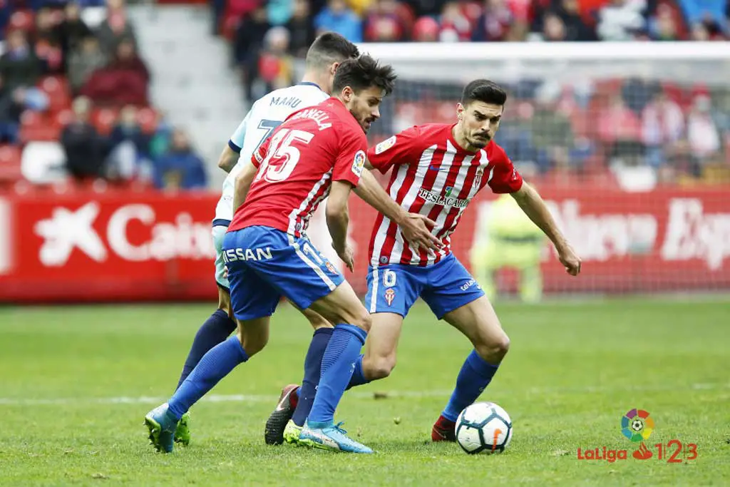 Jony y Canella en el parte médico por contusiones Sporting1905