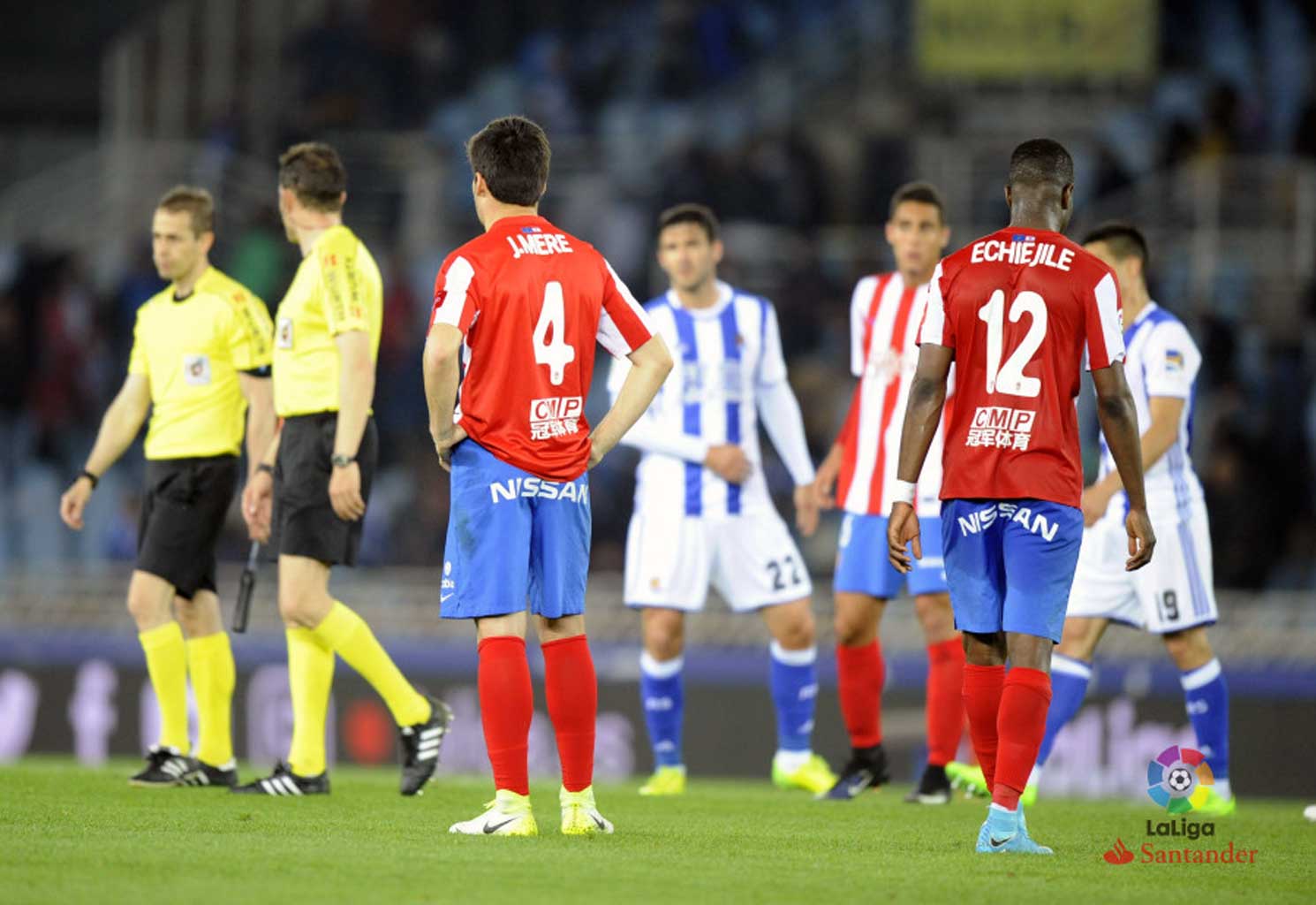 La Real no dio opción a un mal Sporting Sporting1905