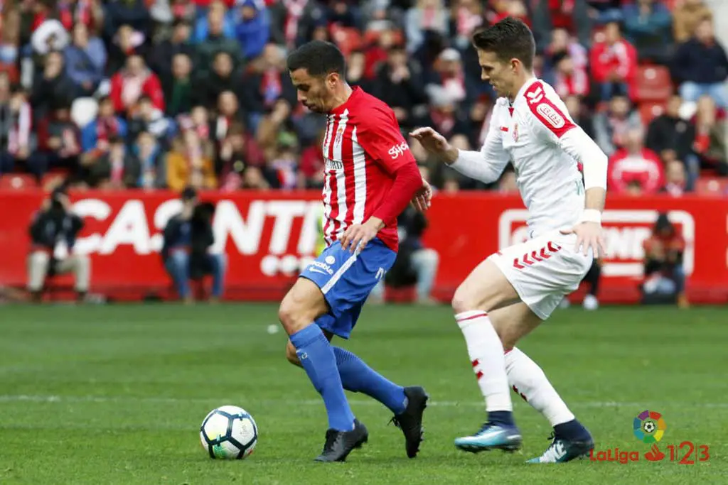 Hernán Santana está en el parte médico por una sobrecarga Sporting1905