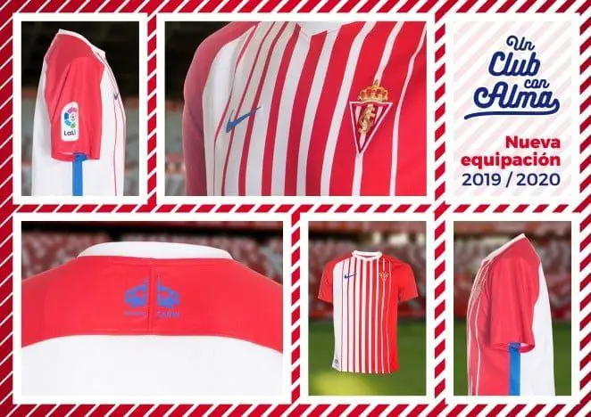 Estas son las nuevas camisetas del Real Sporting de Gijón para la temporada 2019/2020 Sporting1905